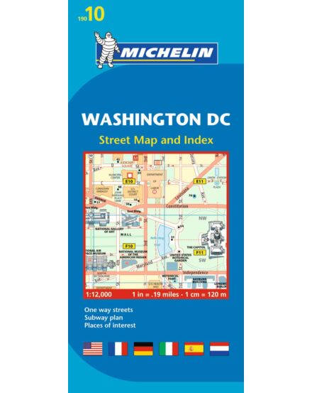 Cartographia  - Washington DC belvárostérkép