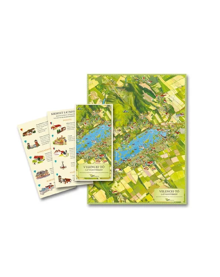 Cartographia Velencei-tó látványtérkép 2000000007397