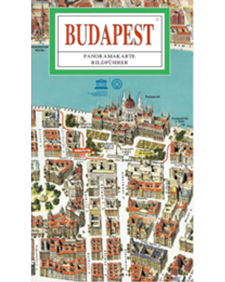 Cartographia Budapest panorámatérkép (angol) 9788086893822