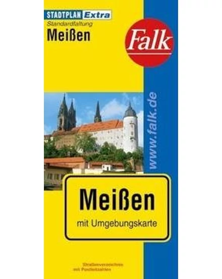 Cartographia Meissen várostérkép 9783827924582