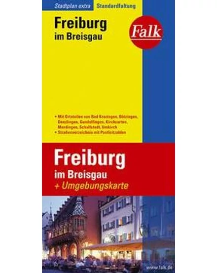 Cartographia Freiburg várostérkép 9783827923127