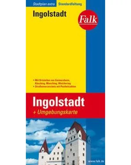 Cartographia Ingolstadt várostérkép 9783827923950