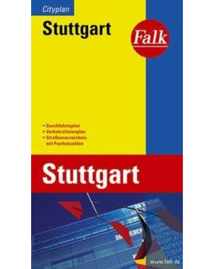 Cartographia Stuttgart várostérkép 9783827901118