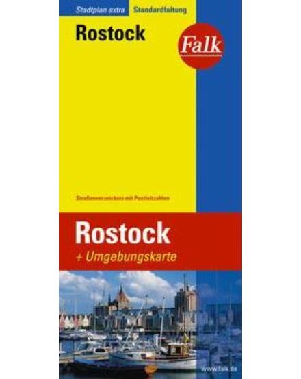 Cartographia Rostock várostérkép 9783827925435