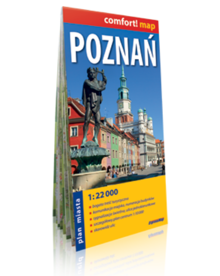 Cartographia Poznan Comfort várostérkép 9788388112430