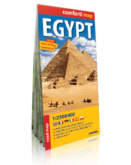 Cartographia Egyiptom Comfort térkép (laminált) 9788375463668