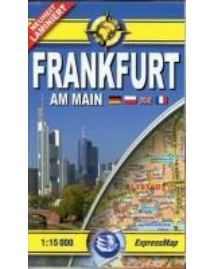 Cartographia Frankfurt am Main zsebtérkép 9788375460445