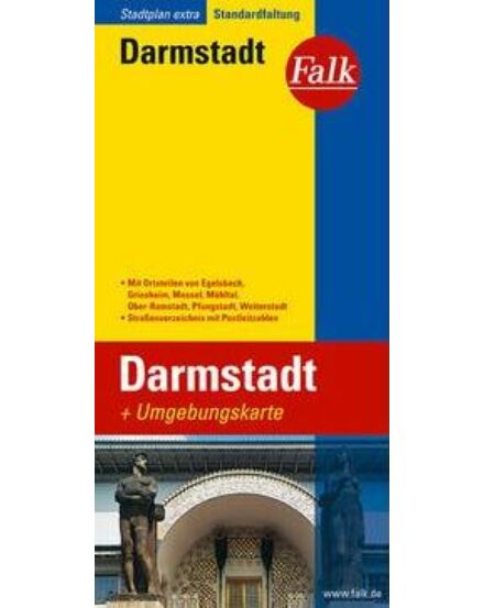 Cartographia Darmstadt várostérkép 9783827922601
