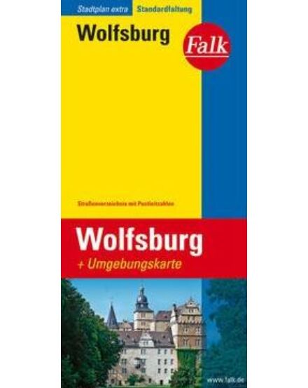 Cartographia Wolfsburg várostérkép 9783827926494