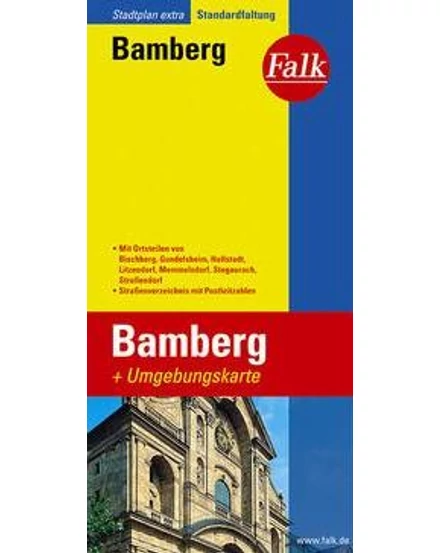 Cartographia Bamberg várostérkép 9783827922120