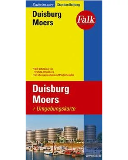 Cartographia Duisburg várostérkép 9783827922762