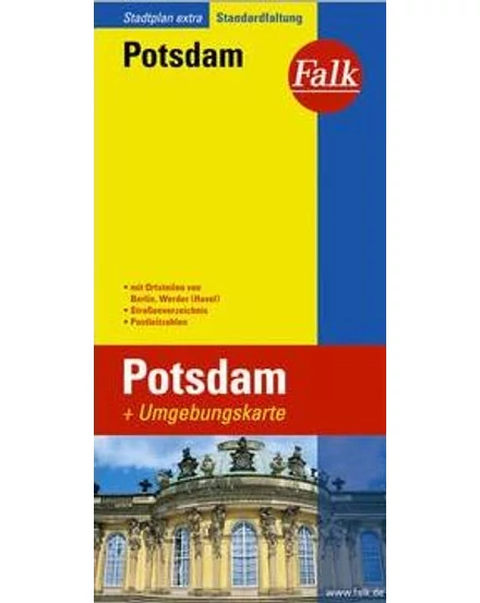 Cartographia Potsdam várostérkép 9783827925213