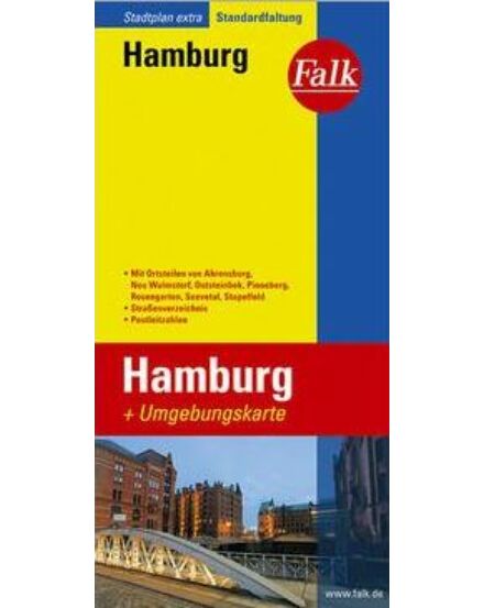 Cartographia Hamburg várostérkép 9783827923592