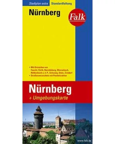 Cartographia Nürnberg várostérkép 9783827924964