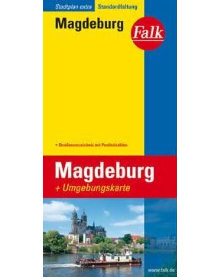 Cartographia Magdeburg várostérkép 9783827924506