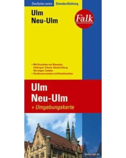 Cartographia Ulm/Neu-Ulm várostérkép 9783827926050