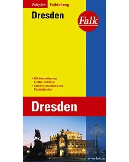 Cartographia Drezda várostérkép 9783884451144