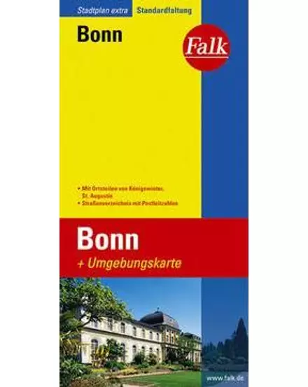 Cartographia Bonn várostérkép (Extra) 9783827922311