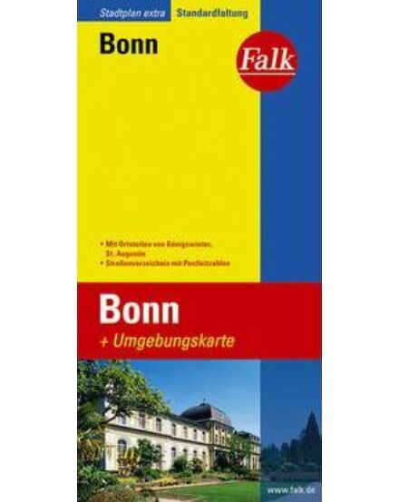 Cartographia Bonn várostérkép (Extra) 9783827922311