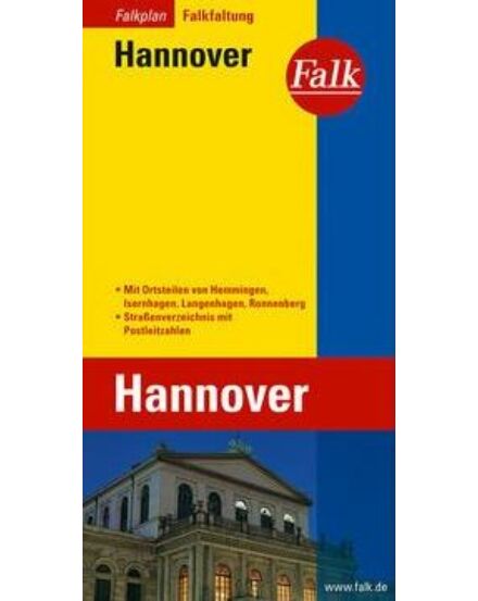 Cartographia Hannover várostérkép 9783884451793