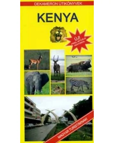 Cartographia Kenya útikönyv 9789639331242