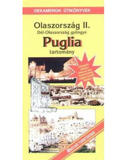 Cartographia Dél-Olaszország, Puglia tartomány útikönyv 9799639331562