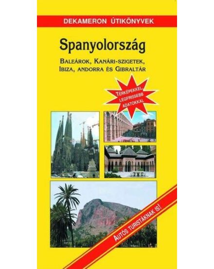 Cartographia Spanyolország útikönyv 9799639331623