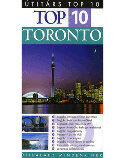 Cartographia Toronto útikönyv 9789639825338