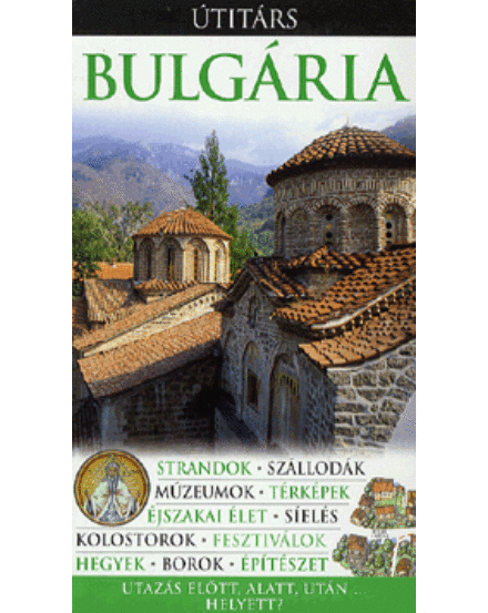 Cartographia Bulgária útikönyv 9789639825628