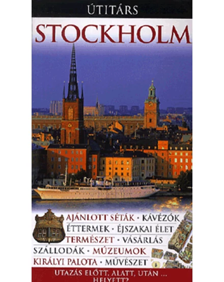 Cartographia Stockholm útikönyv 9789639825468