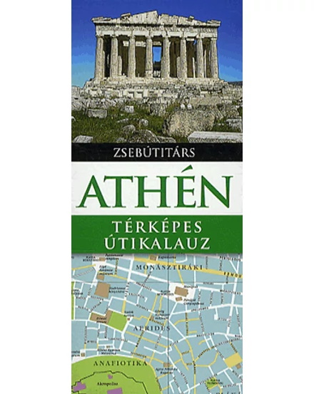 Cartographia Athén zsebútikönyv 9789639825956