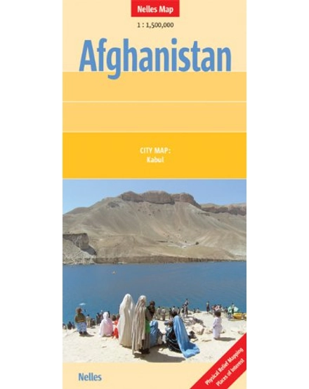 Cartographia Afganisztán térkép 9783865742001