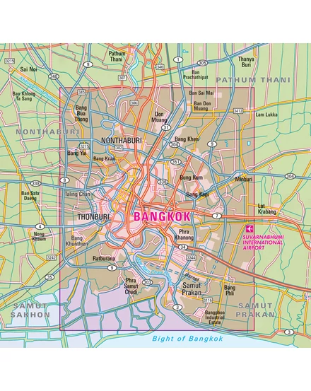 Cartographia - Bangkok térkép - 9783865745590