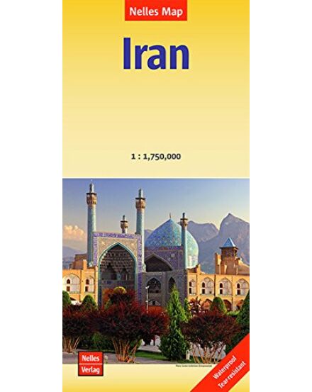 Irán térkép