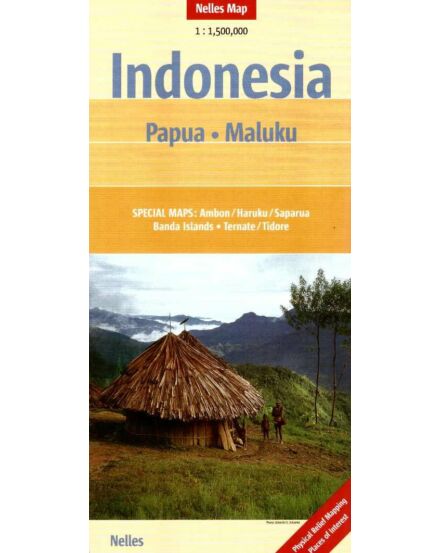 Cartographia  - Indonézia - Pápua, Maluku térkép