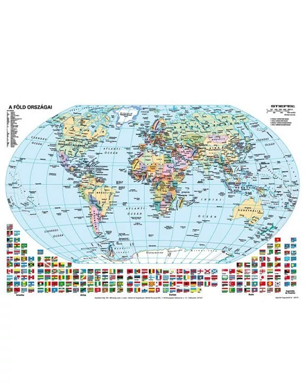 Cartographia Föld domborzata + föld országai tanulói munkalap 5998504311034