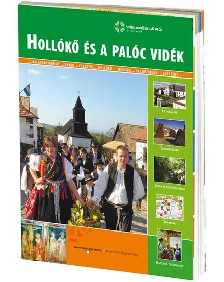 Cartographia Hollókő és a palóc vidék útikönyv 9789639490741