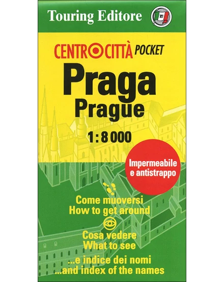 Cartographia Prága city zsebtérkép 9788836571017