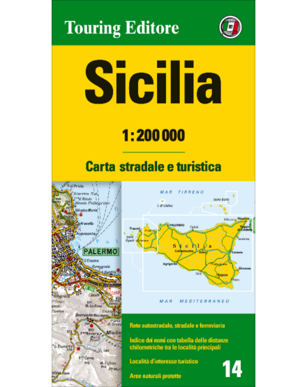Cartographia  - Szicília régiótérkép
