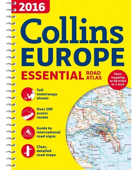 Cartographia Európa atlasz 2016 (Outlet) 9780008146375