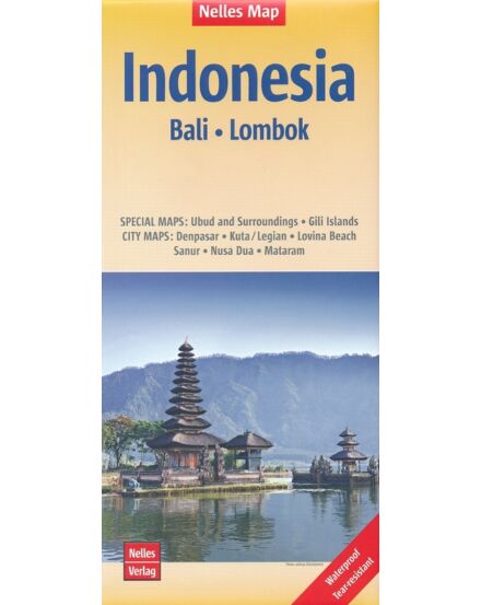 Cartographia Indonézia, Bali, Lombok térkép 9783865745095