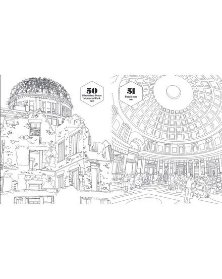 Cartographia Utazók színezőkönyve - Lonely Planet (angol) 9781760344207