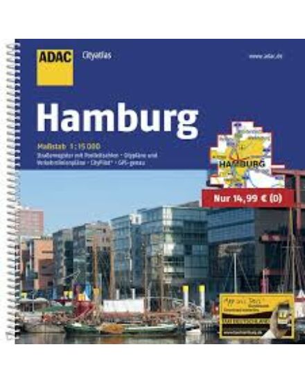 Cartographia Hamburg városatlasz - ADAC 9783826413087