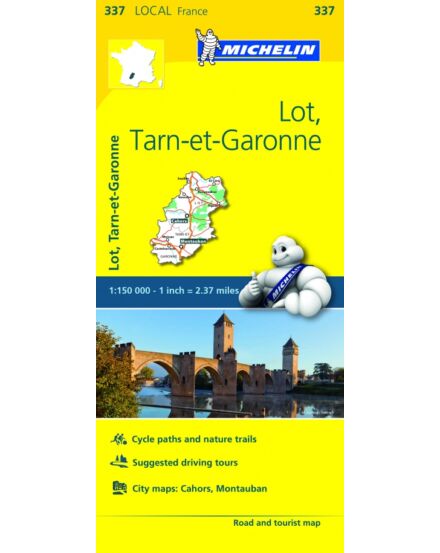 Cartographia Lot, Tarn-et-Garonne térkép 9782067210622