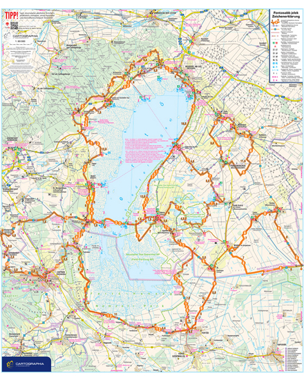 fertő tó kerékpáros térkép Ferto To Kerekparos Terkep fertő tó kerékpáros térkép