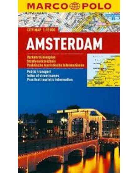 Cartographia Amszterdam várostérkép (Marco Polo) 9783829741507