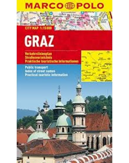 Cartographia Graz várostérkép 9783829741620