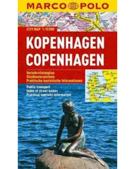 Cartographia Koppenhága várostérkép 9783829730587