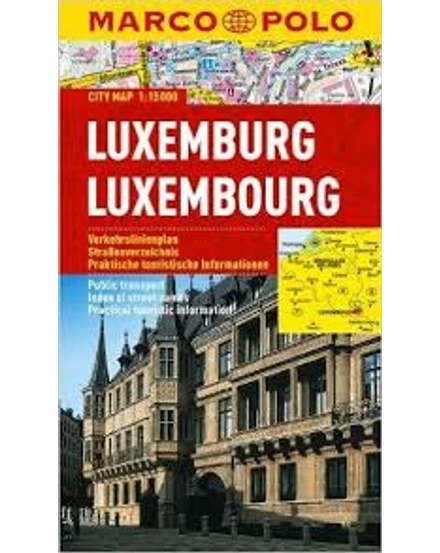 Cartographia Luxemburg várostérkép 9783829730631