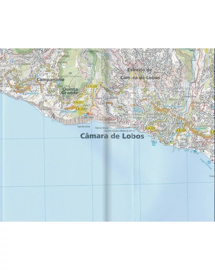 K 234 Madeira turistatérkép